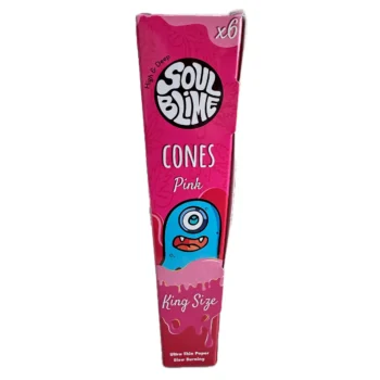 1.CONO PINK CONOS PRE ENROLADOS-KING SIZE-ROSADO (3u) - SOULBLIME