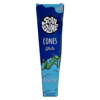 1.CONO CONOS PRE ENROLADOS-KING SIZE-BLANCO (6u) - SOULBLIME