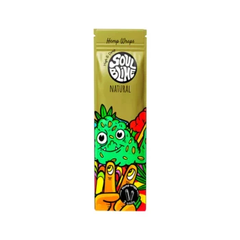 4.NATURAL BLUNT HEMP WRAPS-SABOR NATURAL (2u) - SOULBLIME