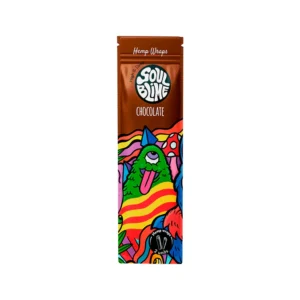 5.CHOCOLATE BLUNT HEMP WRAPS-SABOR CHOCOLATE (2u) - SOULBLUME