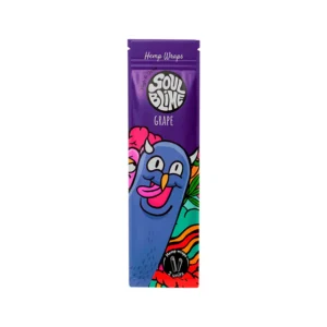 6.UVA BLUNT HEMP WRAPS-SABOR UVA (2u) - SOULBLIME