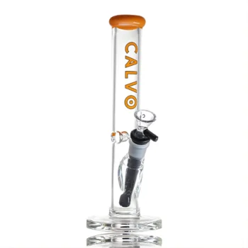 BONG STRAIGHT TUBE LITE ORANGE - CALVO