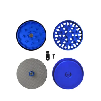 1320 (2) MOLEDOR QUARTZ GRINDER BLUE- GALAXY (63mm)