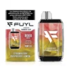 1320 (7) VAPE FUYL STRAWBERRY RASPBERRY LEMON 4.5% 8000 PUFFS- DINNER LADY