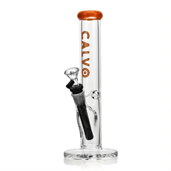 BONG STRAIGHT TUBE LITE ORANGE - CALVO