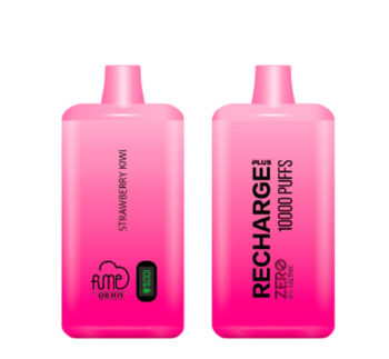 VAPE RECHARGE PLUS 0% NIC 10.000 PUFF STRAWBERRY KIWI - FUME