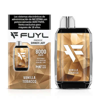 Gemini_Generated_Image_t3s9zkt3s9zkt3s9 Vape Fuyl Vanilla Tobacco 4.5% 8000 PUFFS - DINNER LADY