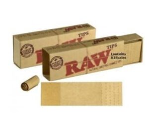 FILTROS TIPS CARTON PREPICADO CON GOMA - RAW