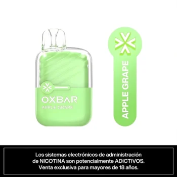 VAPE MINI 2200 PUFFS-UVA MANZANA-OXBAR