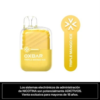 VAPE MINI 2200 PUFFS-MANGO TRIO ICE-OXBAR