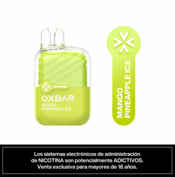 oxbar_mango piña ice VAPE MINI 2200 PUFFS-MANGO PIÑA ICE-OXBAR